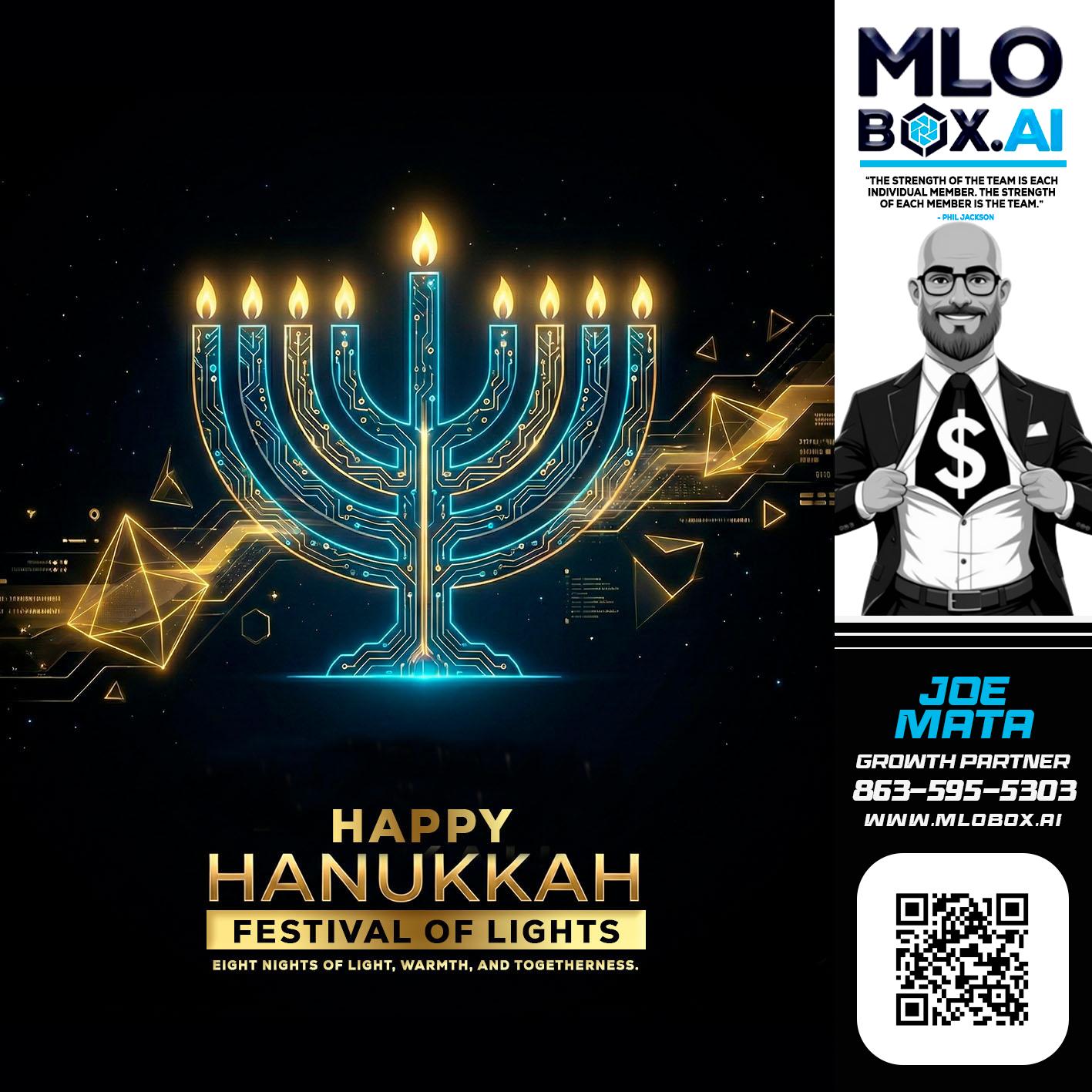 happy Hanukkah - Joe Mata -Branch Manager | Team Builder