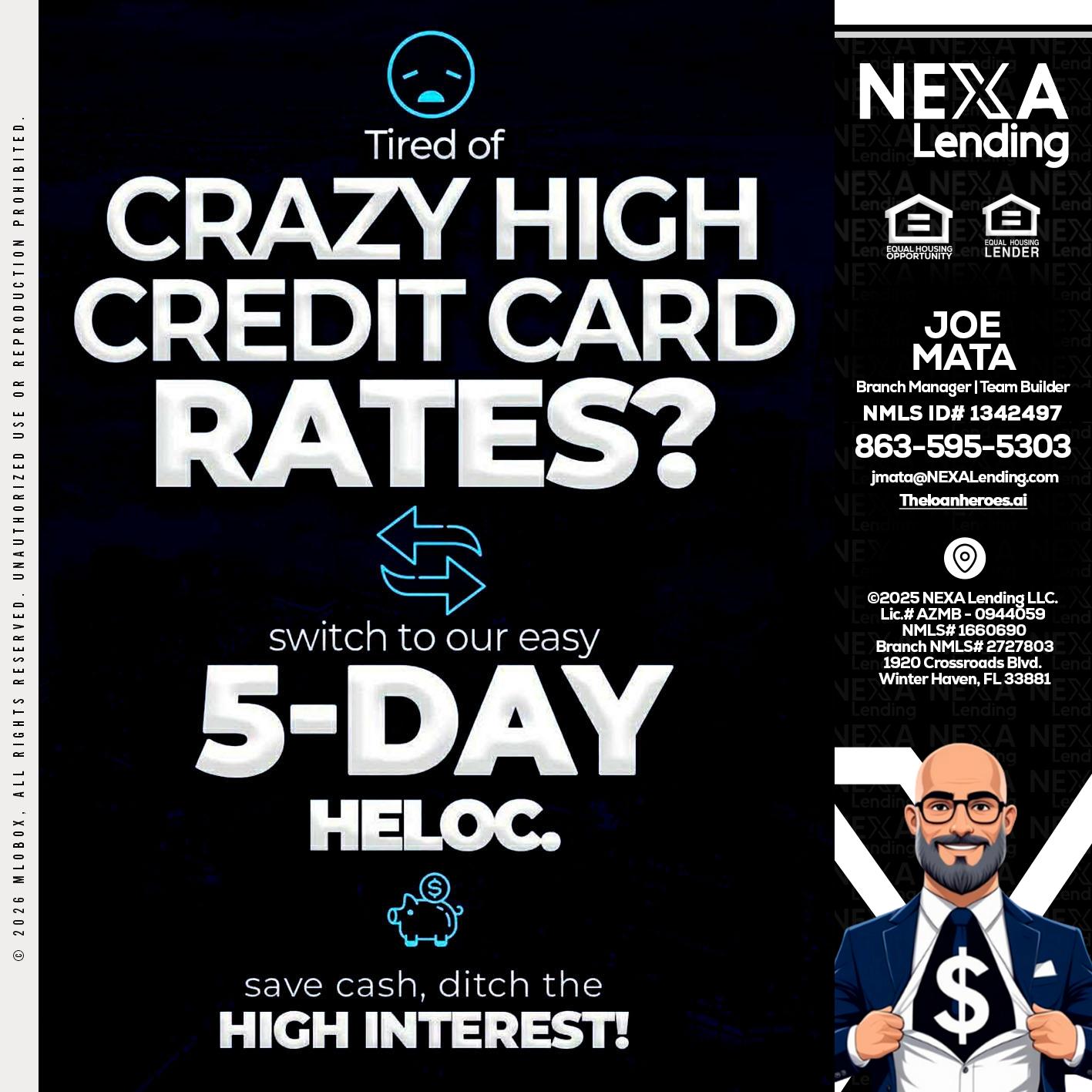 CRAZY HIGH - Joe Mata -Branch Manager | Team Builder