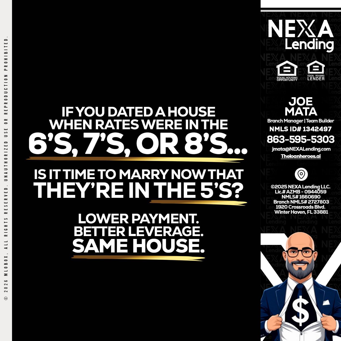 if you dated a house - Joe Mata -Branch Manager | Team Builder