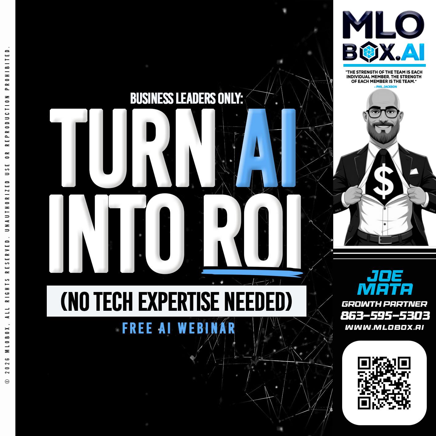 TURN AI - Joe Mata -Branch Manager | Team Builder