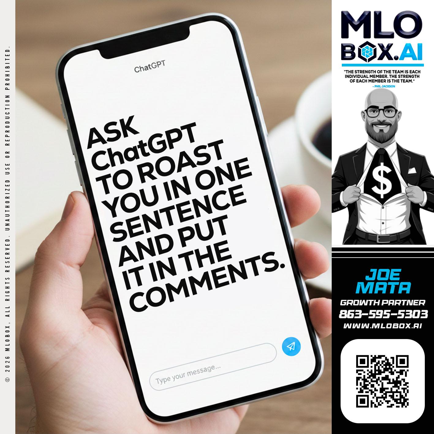 ASK CHAT GPT - Joe Mata -Branch Manager | Team Builder