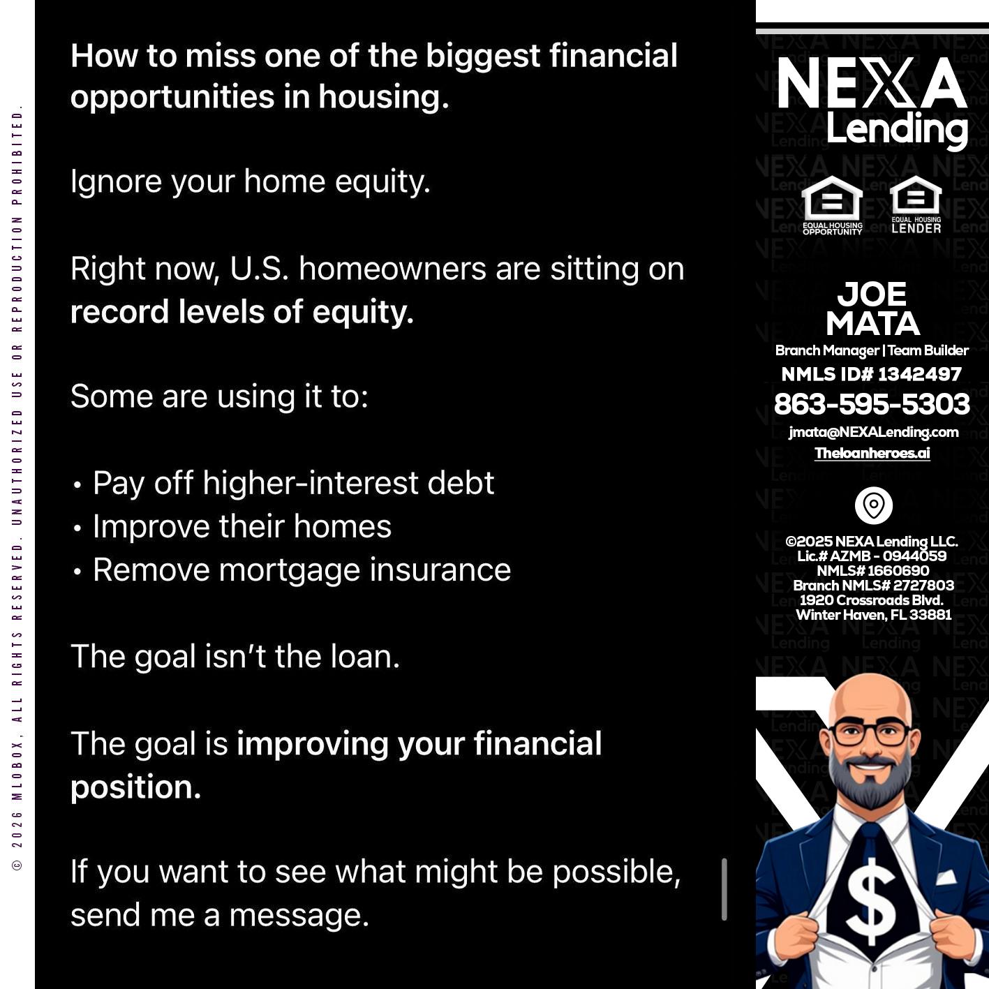 how to miss - Joe Mata -Branch Manager | Team Builder