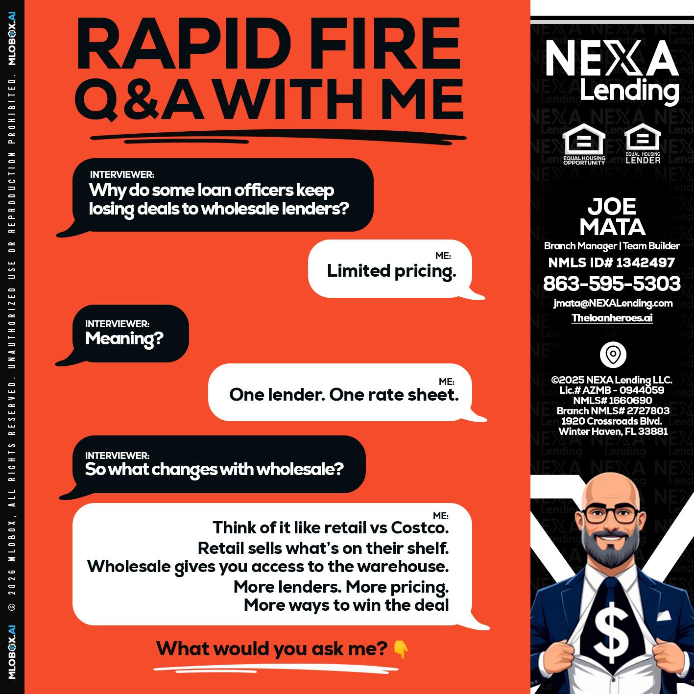 Q&A - Joe Mata -Branch Manager | Team Builder