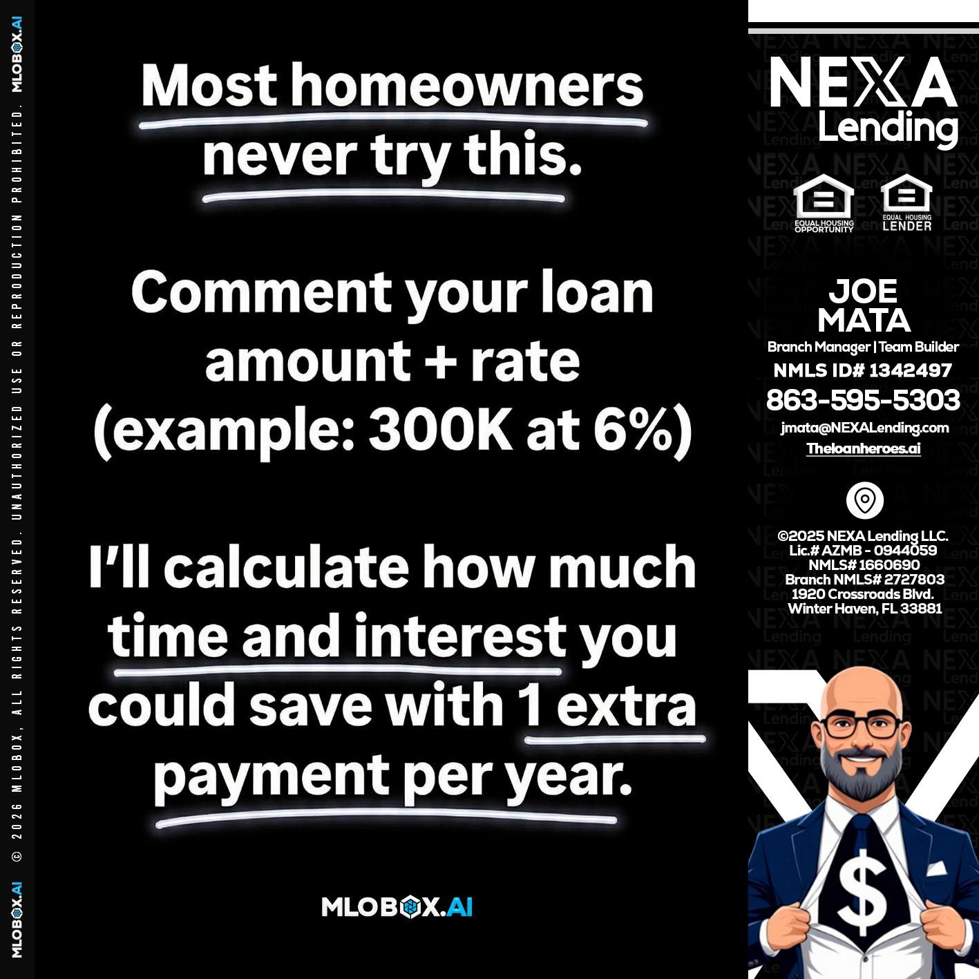 most owners - Joe Mata -Branch Manager | Team Builder