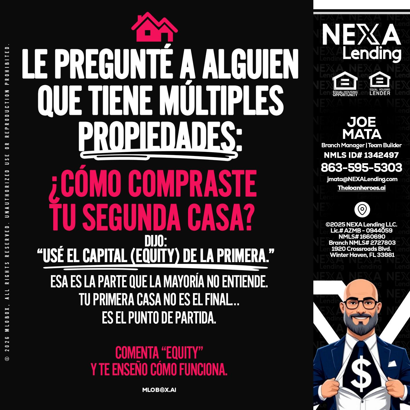 LE PREGUNTE A ALGUIEN - Joe Mata -Branch Manager | Team Builder