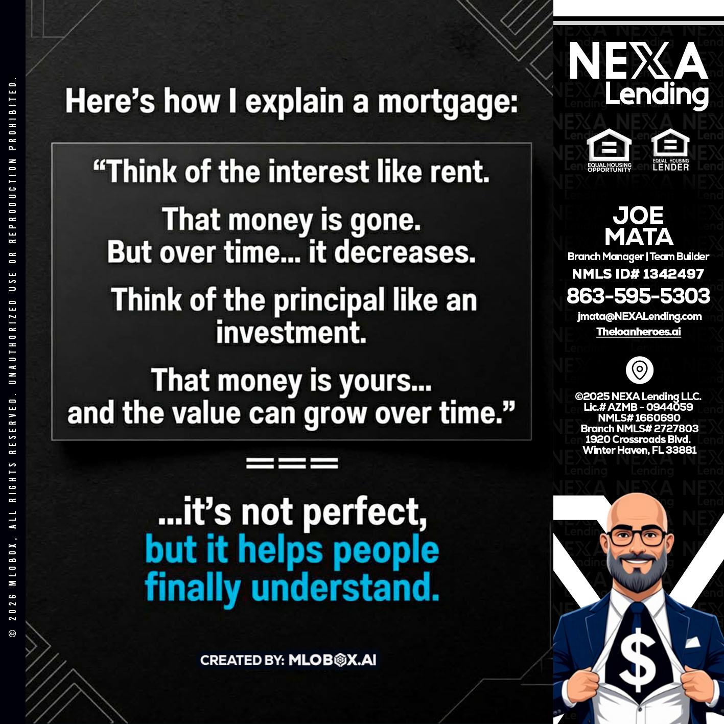 HERES NOW - Joe Mata -Branch Manager | Team Builder