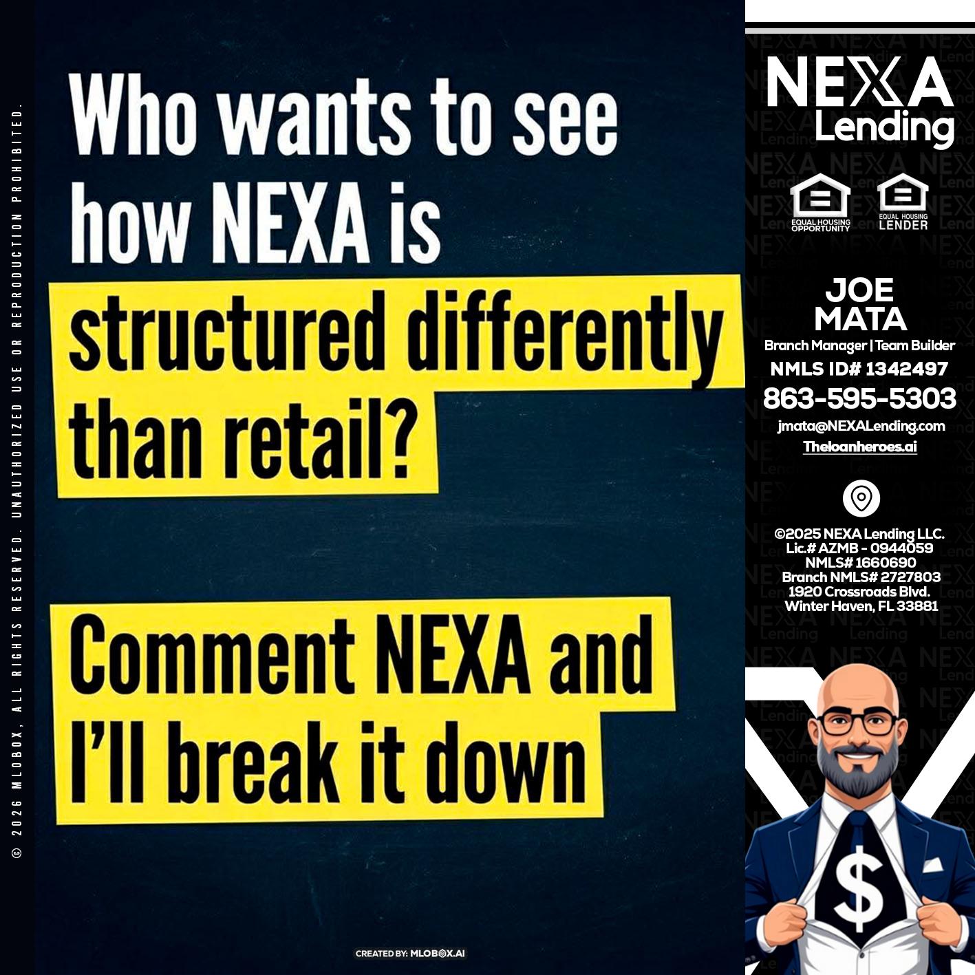 who want to see - Joe Mata -Branch Manager | Team Builder