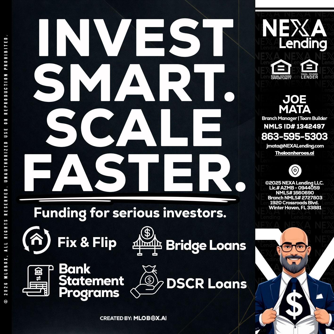INVEST SMART - Joe Mata -Branch Manager | Team Builder