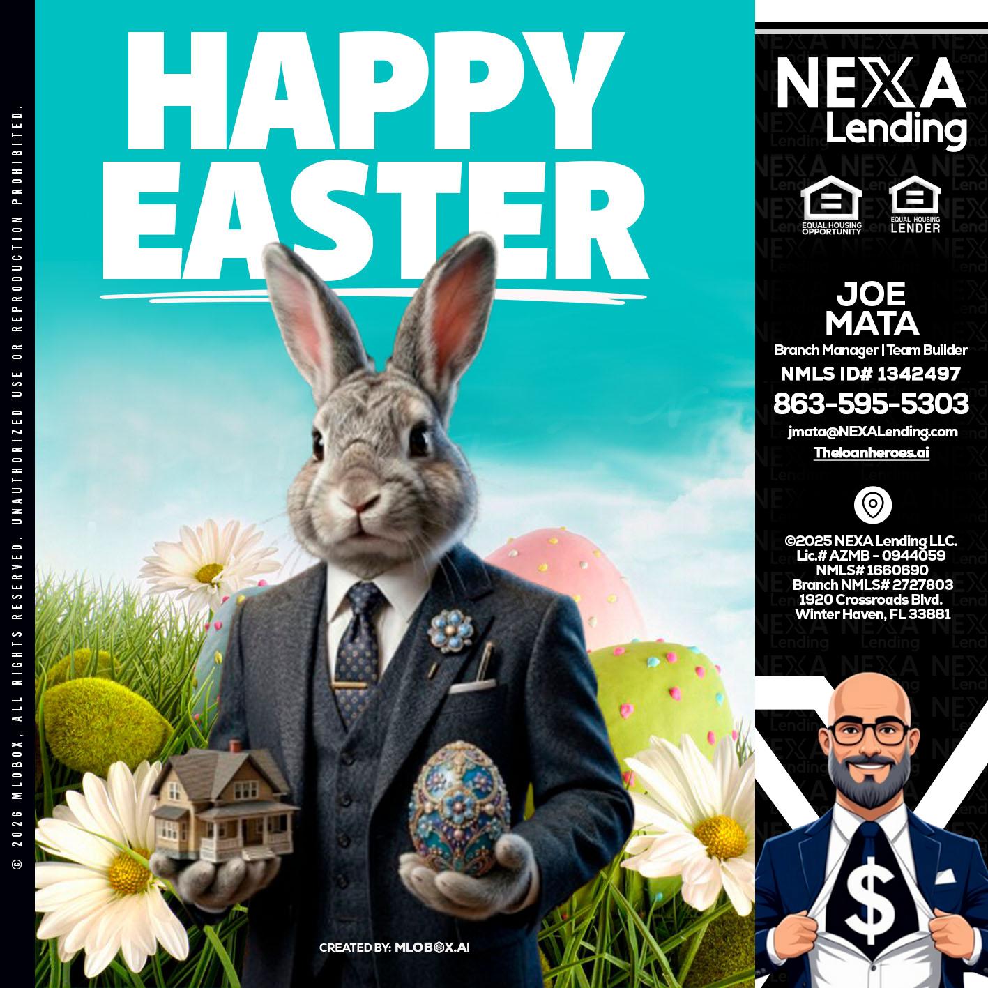 HAPPY EASTER - Joe Mata -Branch Manager | Team Builder