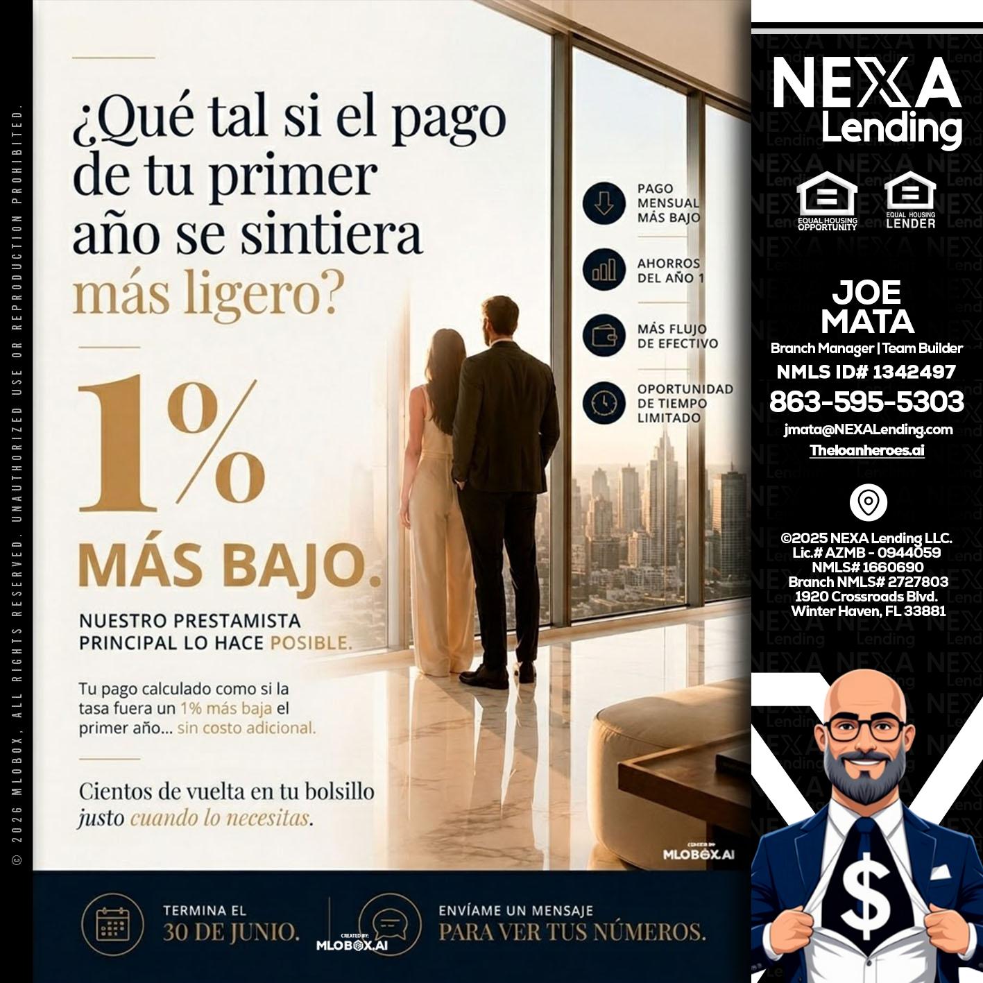 que tal si - Joe Mata -Branch Manager | Team Builder