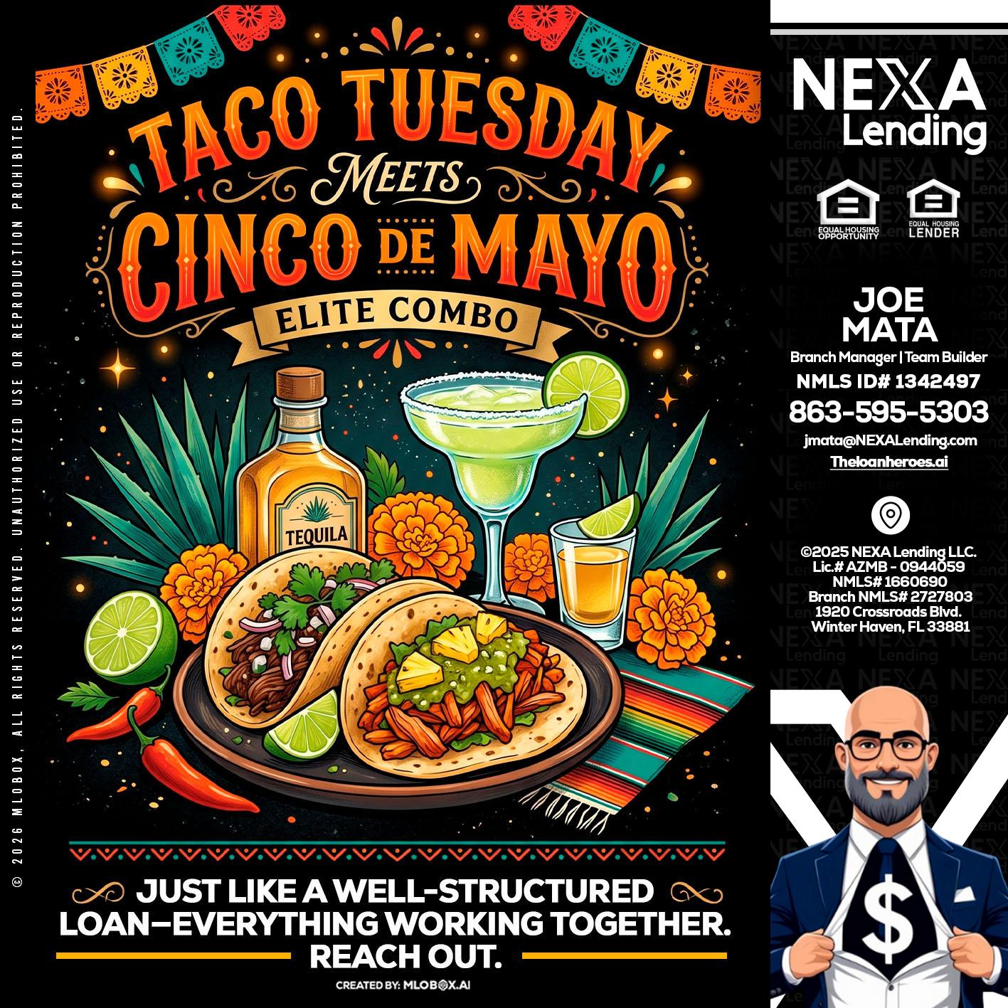 TACO TUESDAY - Joe Mata -Branch Manager | Team Builder