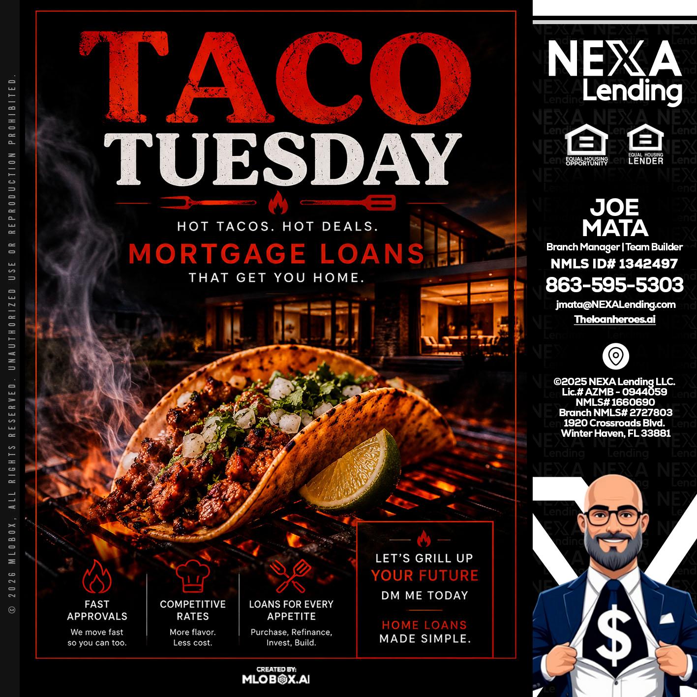 TACO TUESDAY - Joe Mata -Branch Manager | Team Builder