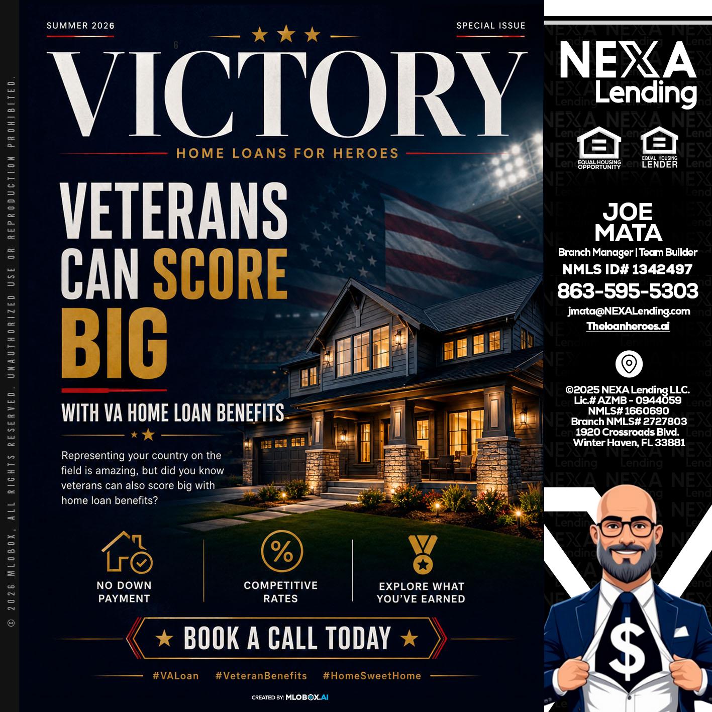 VICTORY - Joe Mata -Branch Manager | Team Builder