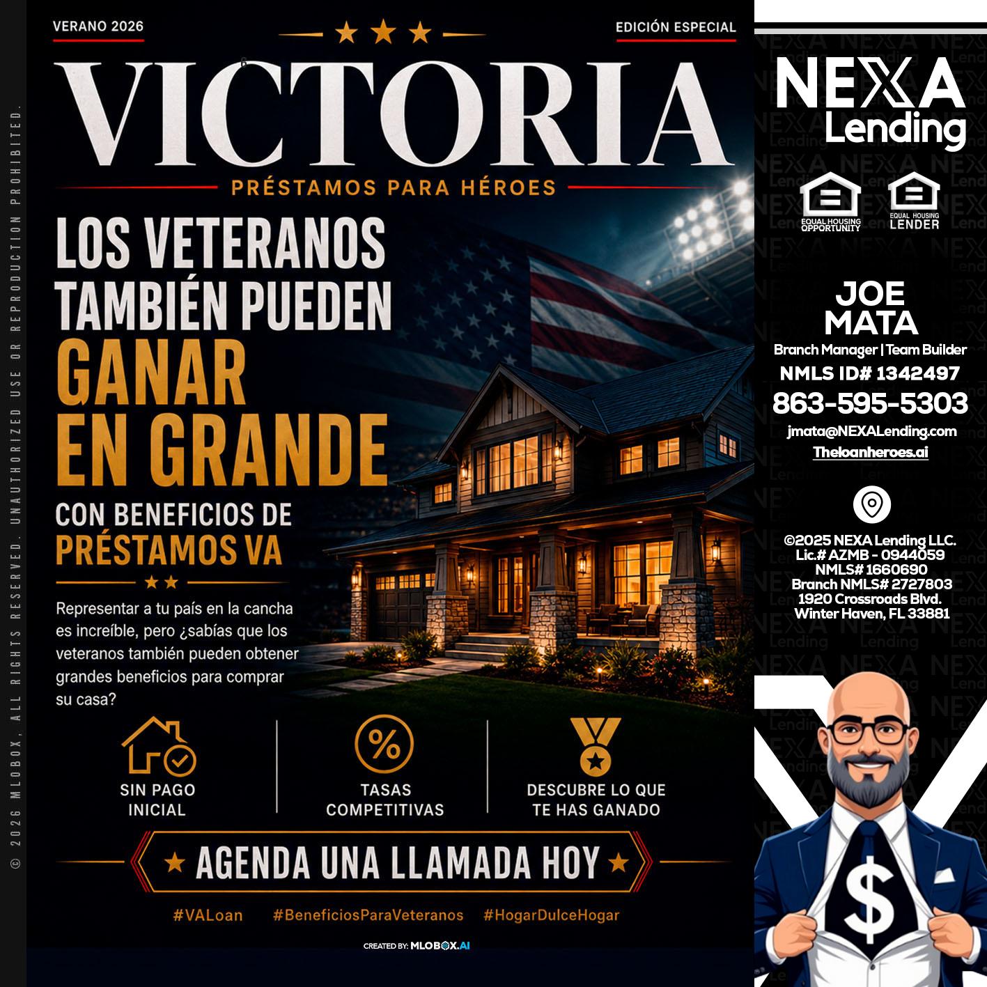 VICTORIA - Joe Mata -Branch Manager | Team Builder