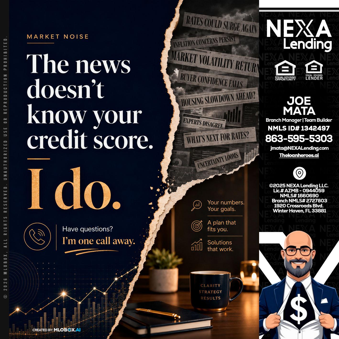 MARKET NOISE - Joe Mata -Branch Manager | Team Builder